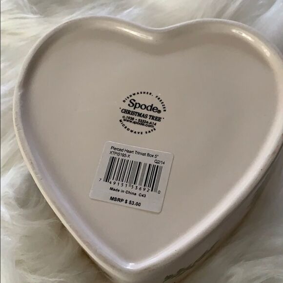 Spode Heart Shaped Box - Picture 3 of 4